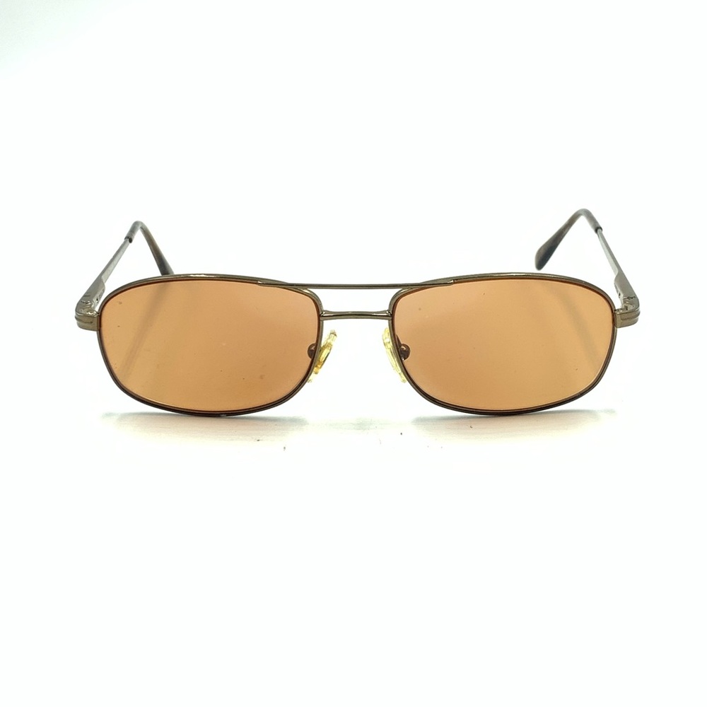 Safilo Elasta Gold Oval Sunglasses Frames